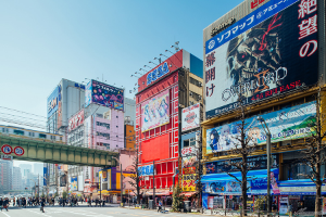 秋叶原的街景