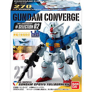 FW GUNDAM CONVERGE 10周年♯SELECTION 02”今天发售！“高达试作1号机全